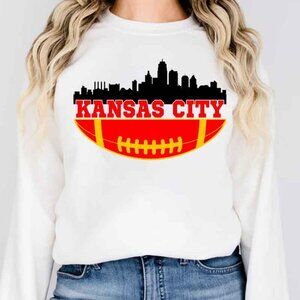 Sweatshirt Kansas City Skyline Sweatshirt Kansas City Sweatshirt 05